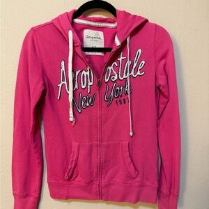 Aeropostale Fuchsia Zip-Up Jacket